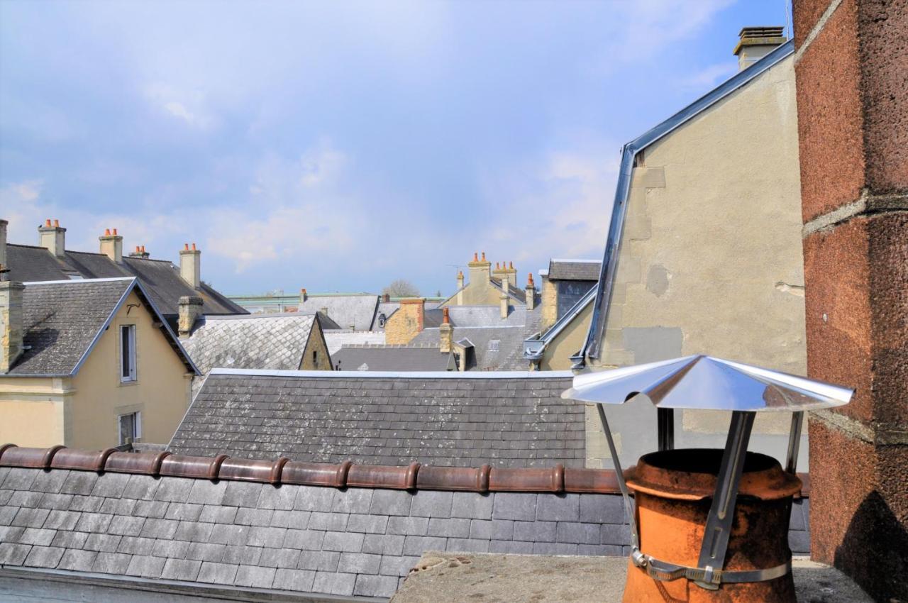 Bajocasse Apt Duplex Spacieux 3 Ch 2 Sdb Cosy Plein Centre Bayeux Decoration Elegante Proche Plages Du Debarquement Exterior foto